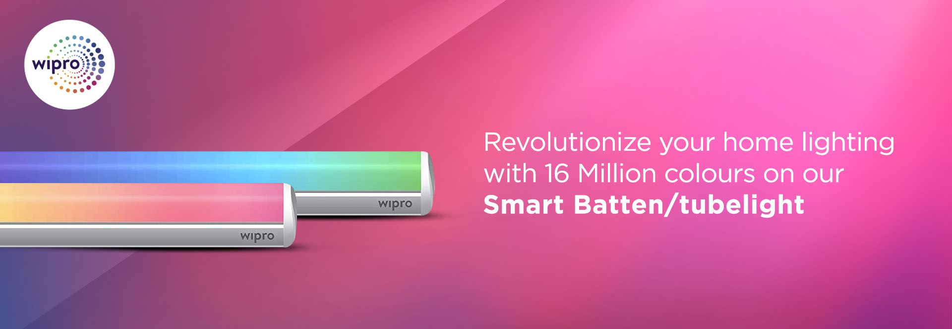 Wipro next smart store led batten